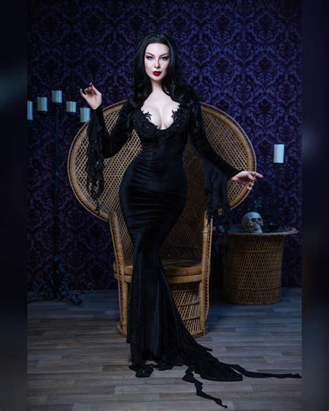 morticia addams naked|Morticia